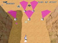 une photo d'Ã©cran de Xevious 3D sur Sony Playstation